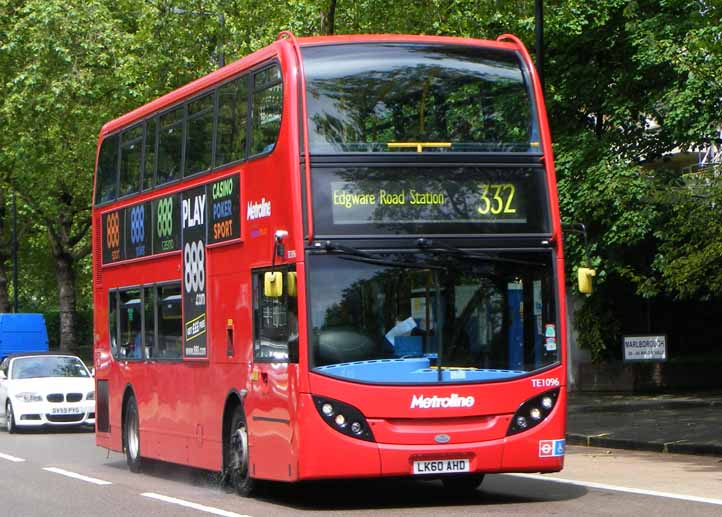 Metroline Alexander Dennis Enviro400 TE1096